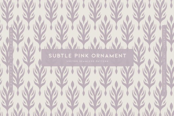 Download Subtle Pink Ornament - Pin Collection