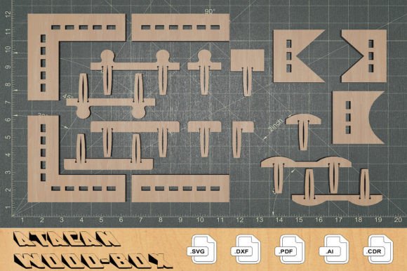 Download Pins for Crumb Trays / Pin Cutting Files - Pin Collection