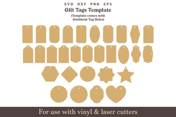 Download Custom Gift Tags SVG Bundle Templates - Bundle templates Collection