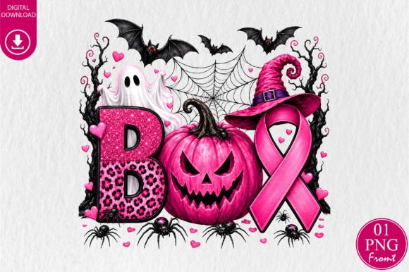 Download Breast Cancer Awareness Pink Ghost PNG - Pin Collection