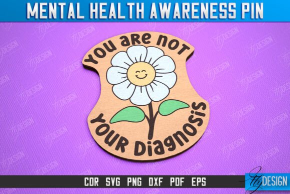 Download Mental Health Awareness Pin | Pin Brooch - Pin Collection