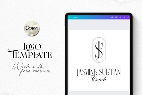 Download Canva Logo Template – Jasmine - Canva logo template Collection