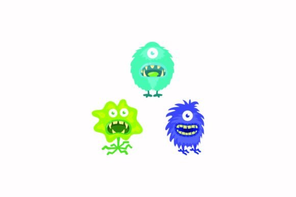 Download Monsters Icon Graphic Design Bundle - Graphic design bundle Collection