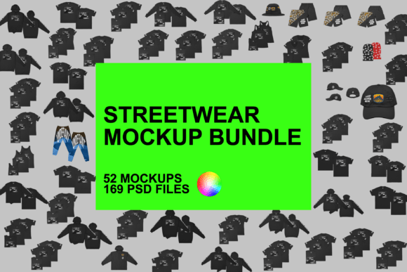Download Streetwear Mockup Bundle Templates - Bundle templates Collection