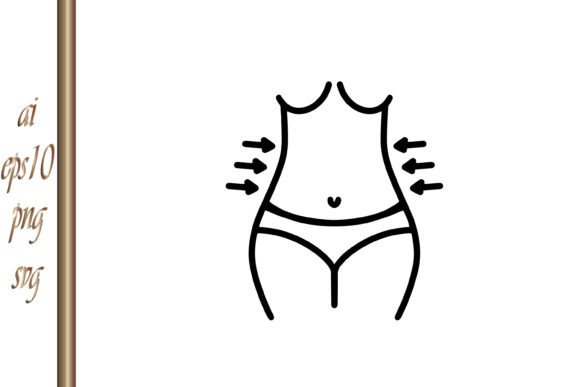 Download Doodle Line Woman Diet Women Body Sketch - Premium Resources