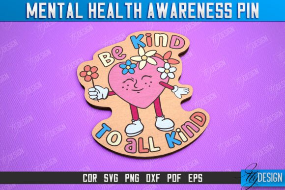 Download Mental Health Awareness Pin | Pin Brooch - Pin Collection