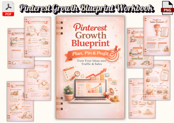Download Pinterest Growth Blueprint Workbook - Pin Collection