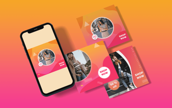Download Social Media Templates-Shopping-030-22 - Pin Collection