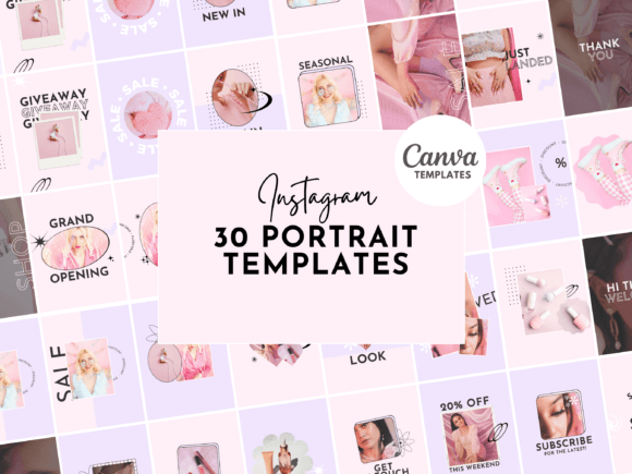 Download Blush Pink Instagram Canva Template Post - Pin Collection