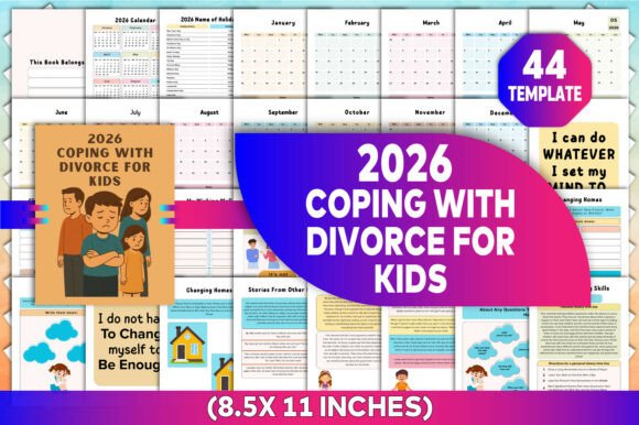 Download 2026 Coping with Divorce for Kids - Pin Collection